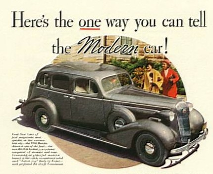 1936 Buick Auto Advertising